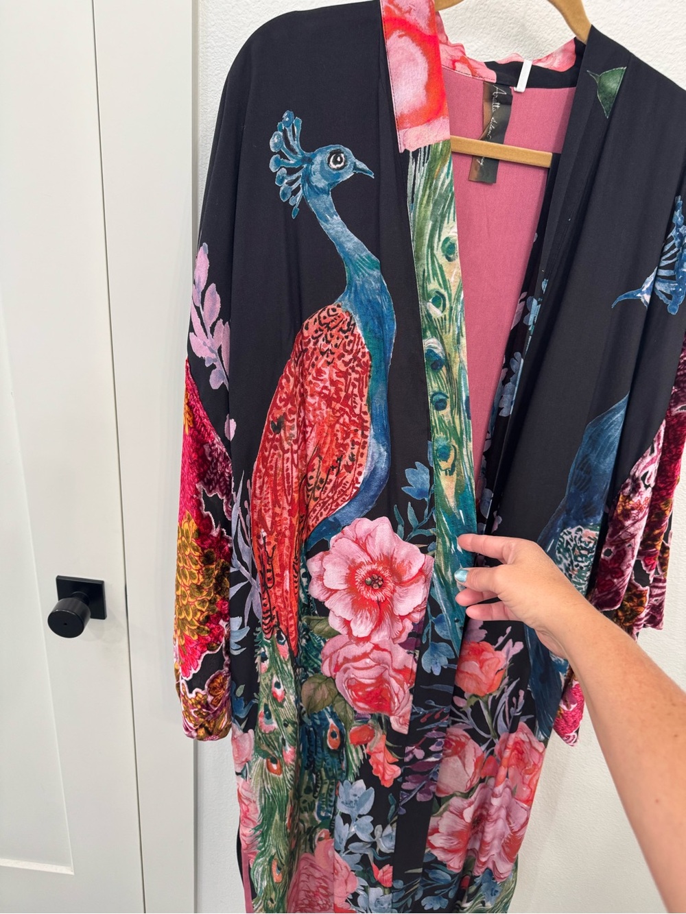 Aratta Peacock Kimono - Picture 2 of 5